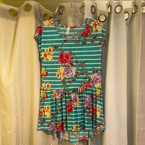 Floral Striped Shirt